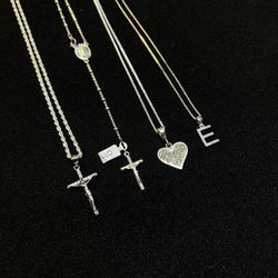 Real Silver Necklace Sets