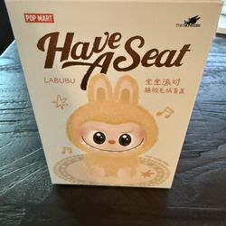 Labubu Unopened New - Have A Seat Baba 