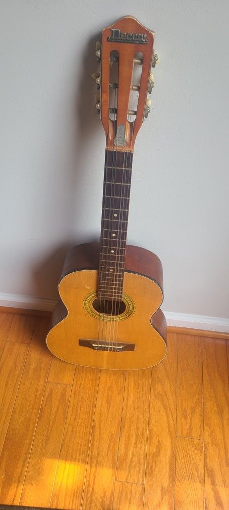 Acoustic Vintage Decca Guitar