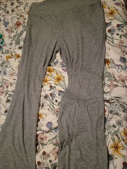 Gray Stretch Leggings / Lounge Pants