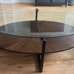 Glass Top Coffee Table