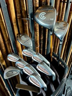 Cleveland & TaylorMade Golf Club Set - Ping Wedge & BeCu Putter