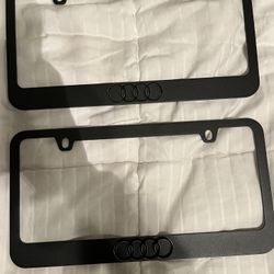 Audi License Plate Frames