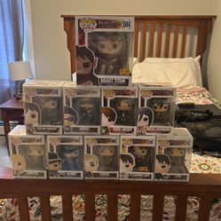 Attack On Titan Funko Lot