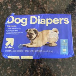 Up & Up Disposable Dog Diapers Size S