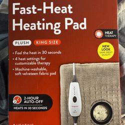 King Size Fast-Heating Pad by Walgreens