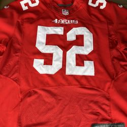 NFL 49ers Jerseys SF #52