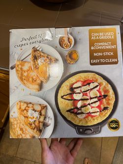 12-Inch Non-Stick Electric Crepe Maker