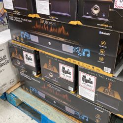 Bluetooth Table Top Speaker With Fire 