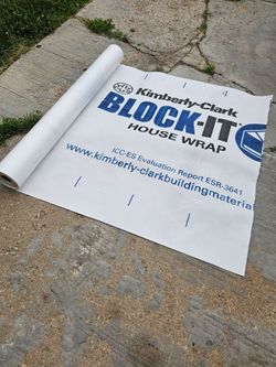 3'×75' roll of housewrap
