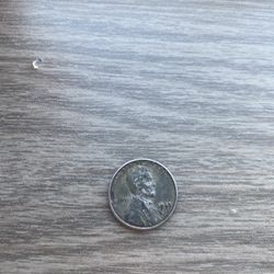 one-cent silver coin, issued in 1943