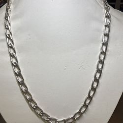 Silver Chain 100.3  Grams 26”