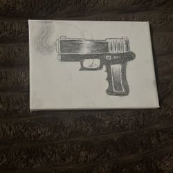 Gun S Canvass Drawing (Self Made)