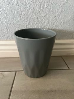 Brand New Grey Ceramic Pot