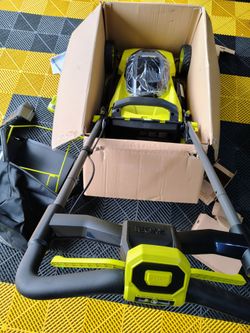 RYOBI 40V HP Brushless 20 i Lawn Mower
Cordless Electric Push with 6.0 Ah Battery and Charger