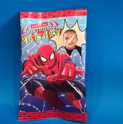 Spiderman/ Avengers/ Super Hero Personalized Party Decorations