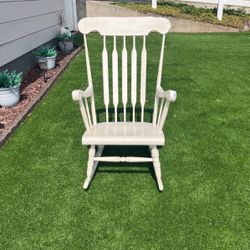 White Rocking Chair $25