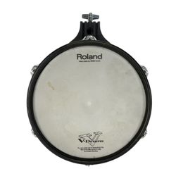 Roland PD-105 ~ V-Pad 10" Dual Trigger Mesh Drum Pad ~ Black ~ WORKING