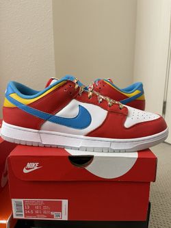 Nike x Lebron James Dunk Low Fruity Pebbles Size 13