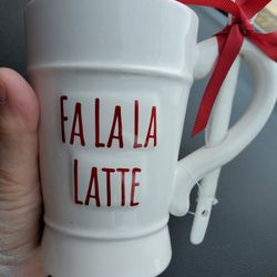 Falala Latte Mug With Spoon