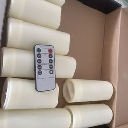 Flameless Candles With Remote 