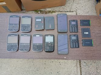 Lot of various smartphones