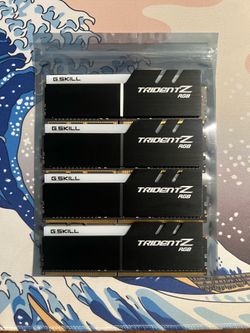 G.SKILL Trident Z RGB DDR4 RAM 128GB (4x32GB) 3200MHz - Great Condition!