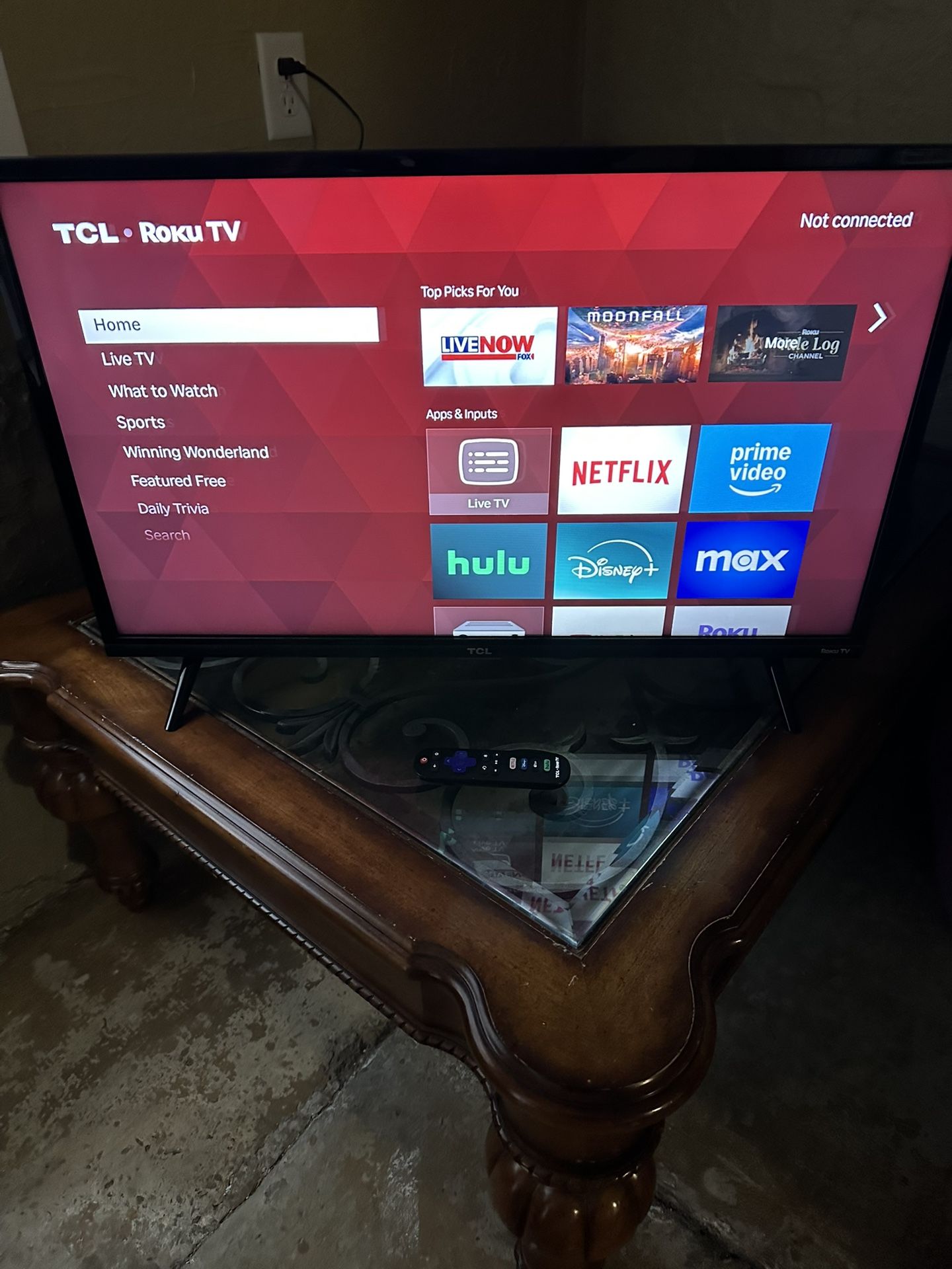 TCL Roku Smart Tv 32inch