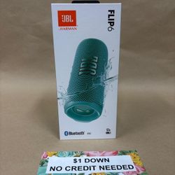 JBL Flip 6 Bluetooth Speaker New - Only $1 Today Pay The Rest Later! 