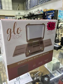 Glo Tech Beauty Case with LED Mirror
