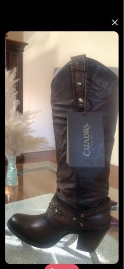 Cuadra Tall Leather Western Boot