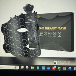 New Red Light Therapy Mask For Face, 7 Colors. See Picture For Details 
