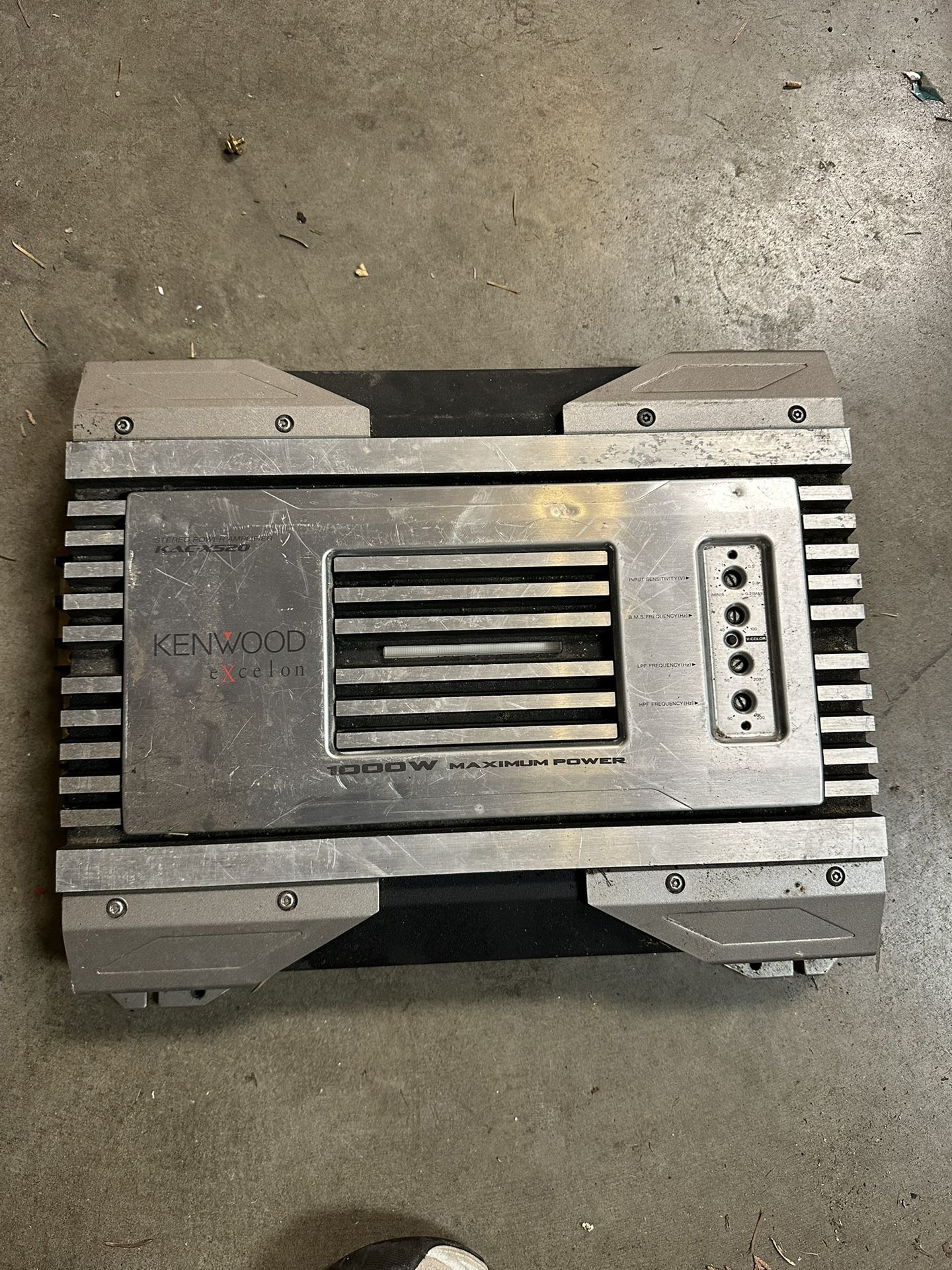 Kenwood Amplifier 1000w