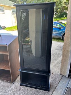 20$Dolla⚡️Black Glass Door Gun Cabinet