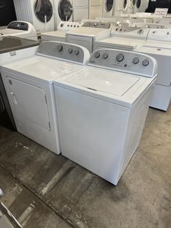 Whirlpools Washer And Dryer Set Used working- Heavy Duty - Durable 