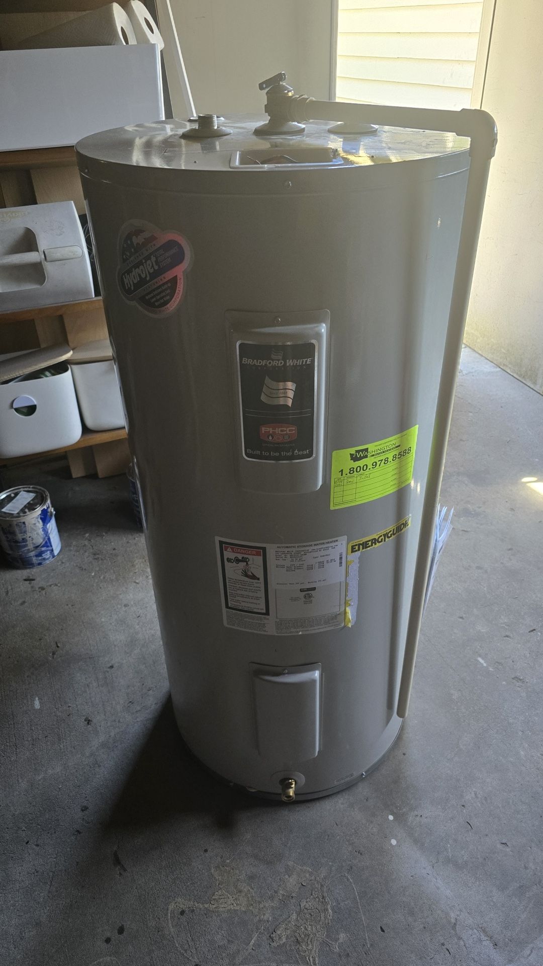 50 Gal Water Heater - Bradford White RE250S6