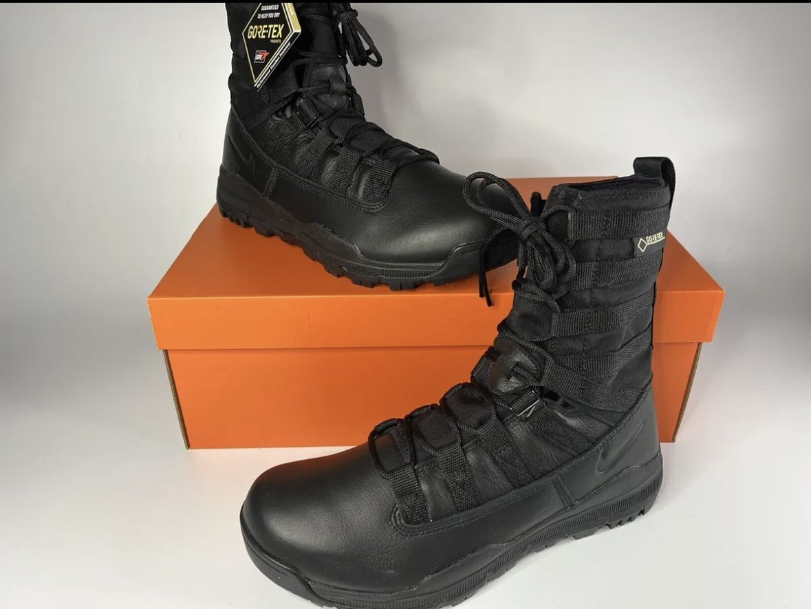 💧Nike SFB Gen 2 Gore-Tex 8” Waterproof Military Tactical Triple Black Boots NWB