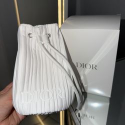 New Dior White Pouch 