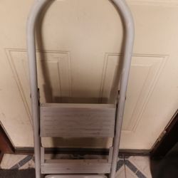 Used Two Step Foldable Ladder  $20 dollars