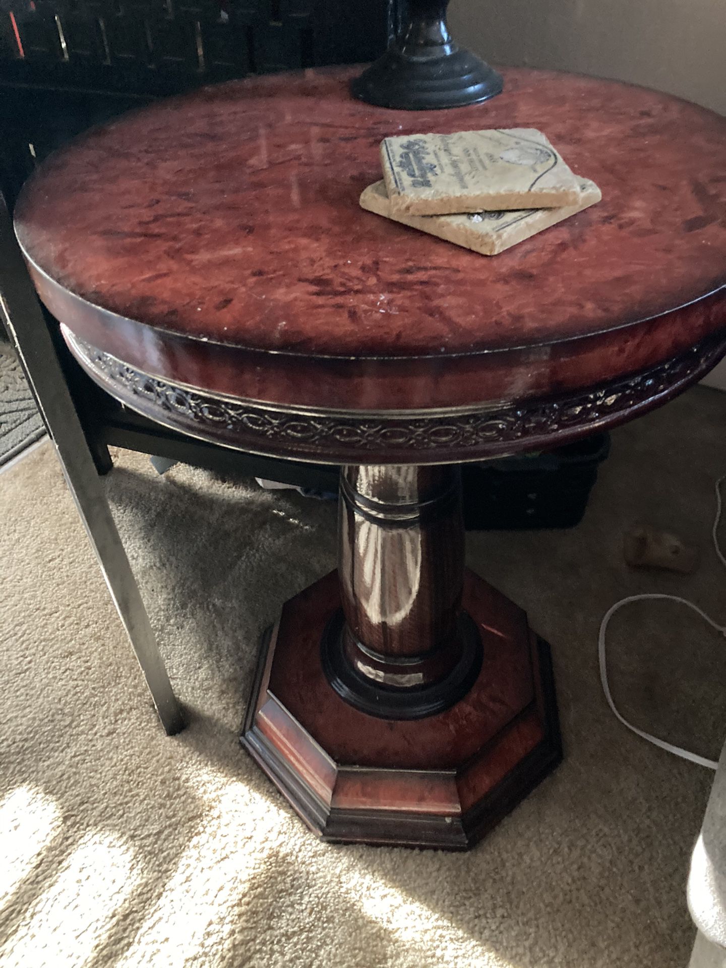 Decorative Living Room End Table $20