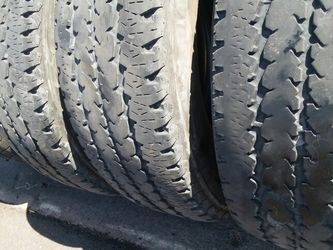 LT245 75 16 three truck tires $20 each