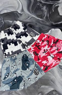 Colorful Camo EE shorts