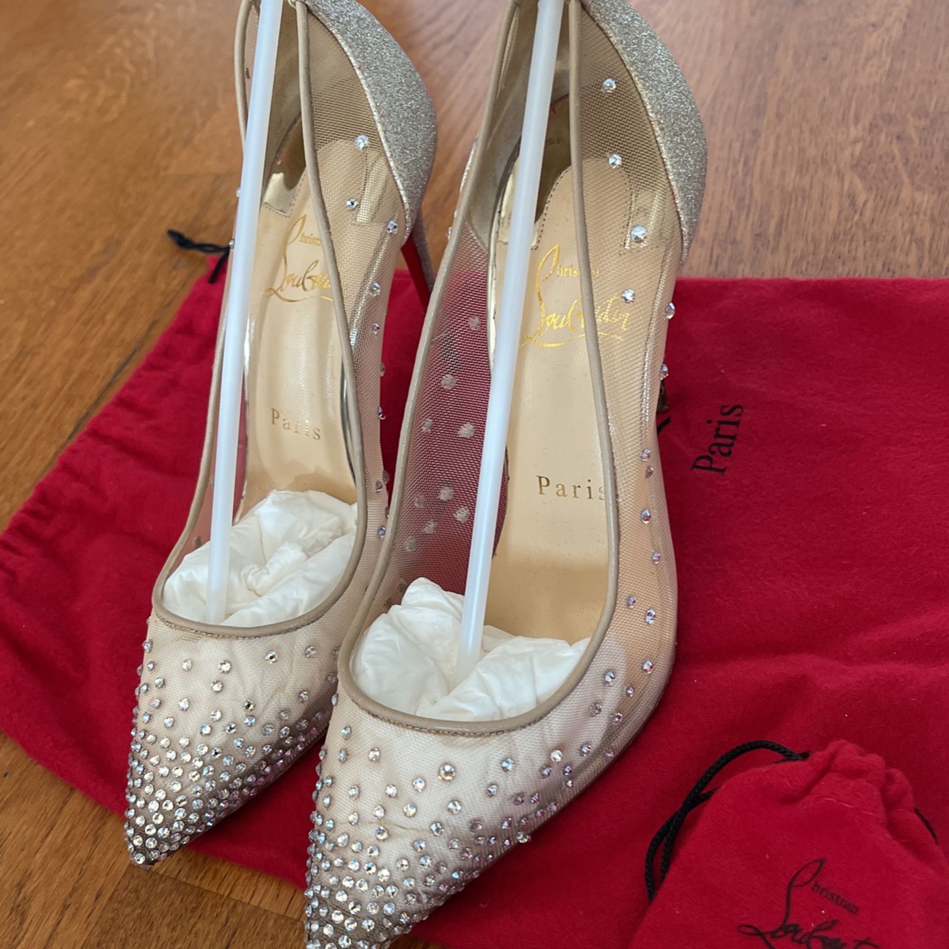Christian Louboutin Cinderella Shoes for Sale in Chicago, IL - OfferUp