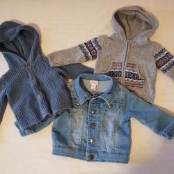 Baby Girl 3 Sweater Bundle 