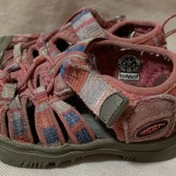 Keen Toddler Girl Size 4 Sandals Shoes 