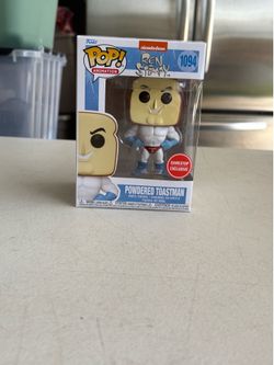 Funko Pop! Vinyl: Nickelodeon - Powdered Toastman - GameStop (Exclusive) #1094