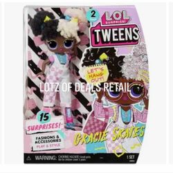 Lol Surprise Tweens Series 2 Gracie Skates Fashion Doll
