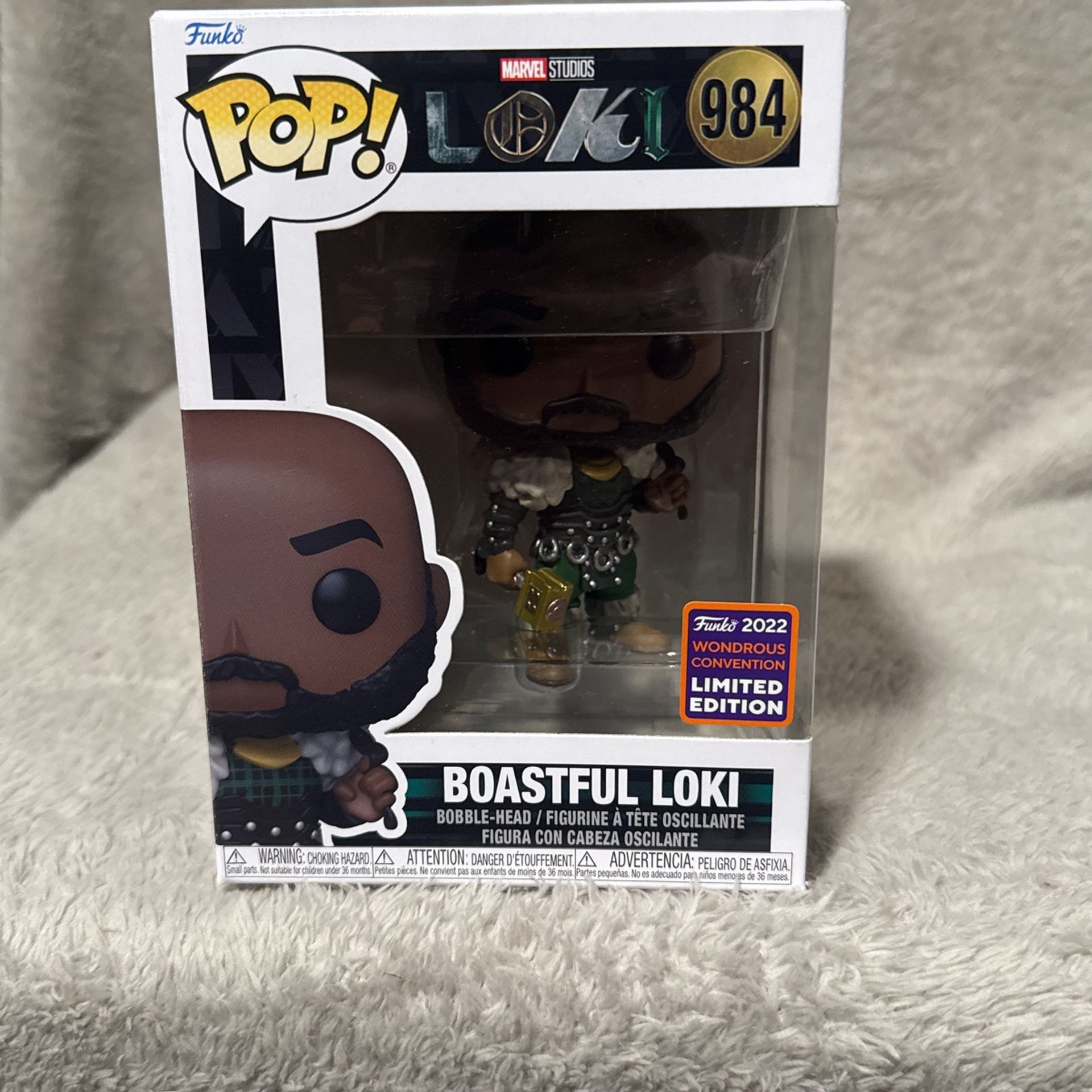 Boastful Loki Funko Pop