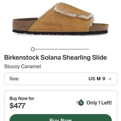 Birkenstock x Stussy Slides!