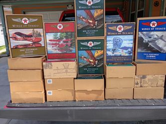 Vintage Texaco Plane Collection